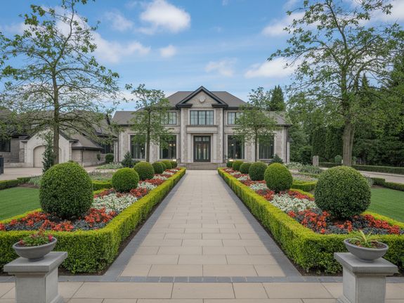 White and Brown House