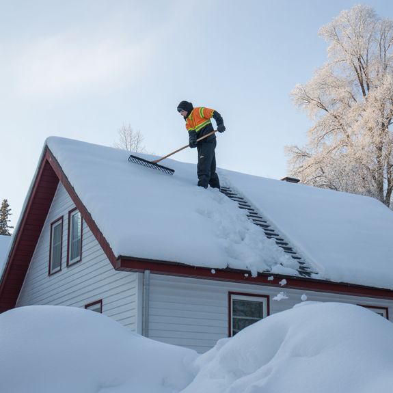 Roof Snow Clearing