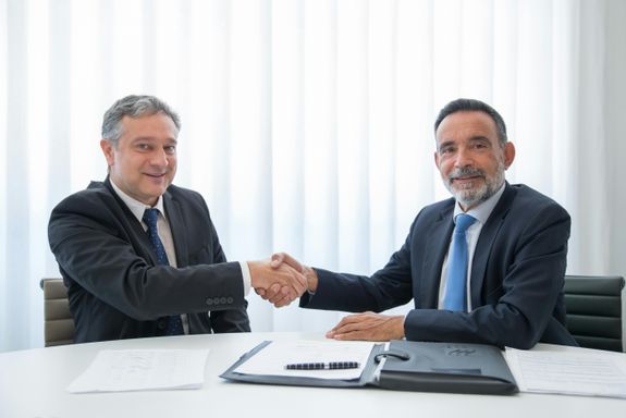 Businessmen Shaking Hands