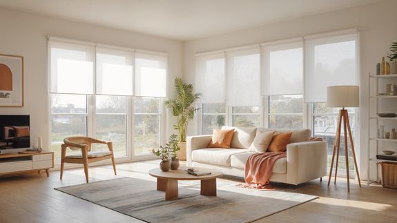 An Interior of a Living Room
