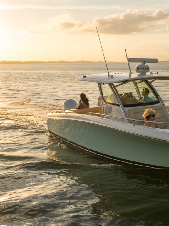 Sunset Cruise Along the Gulf