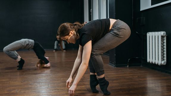 Children in Ballet Studio