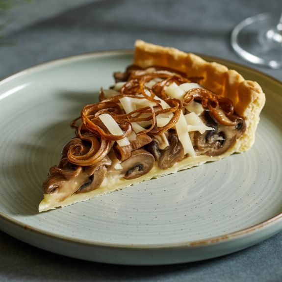 Tarte aux Champignons Sauvages