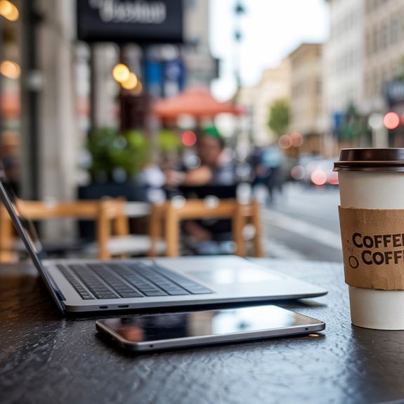 Free Wi-Fi and Power Outlets