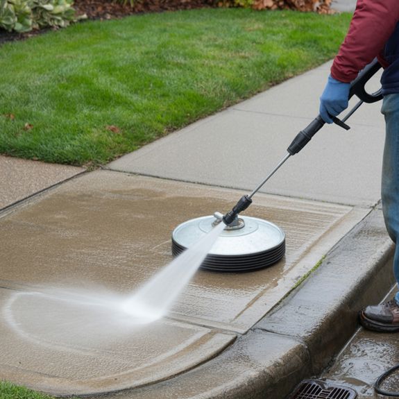 Sidewalk Cleaning