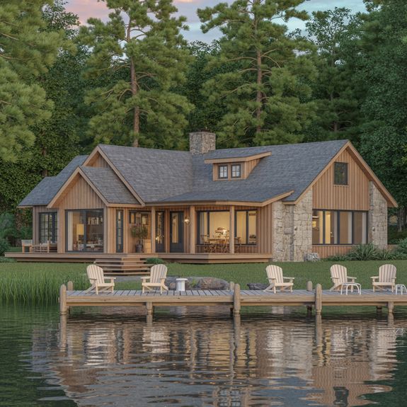 Lakefront Retreat in Charlottesville