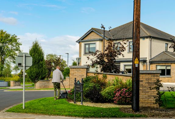 Free stock photo of grass, man, mowing