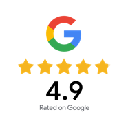 Average rating on google: 4.9/5.0