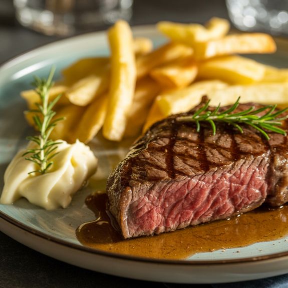 Steak au Beurre de Truffe