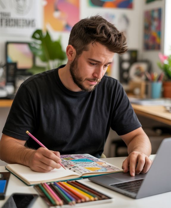 I design with heart, purpose, and a love for clean visuals