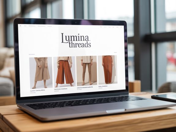 Lumina Threads (E-commerce Brand): 300% Organic Traffic Growth