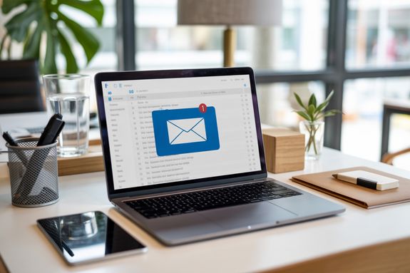 Smiling Woman Wearing Headphones