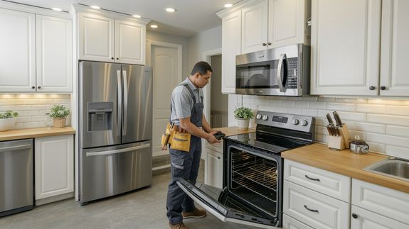 A Woman Taking a Lemon out from a Fridge