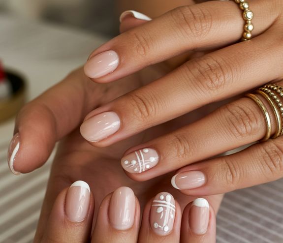 How can I choose the right style for my gel or acrylic nails?