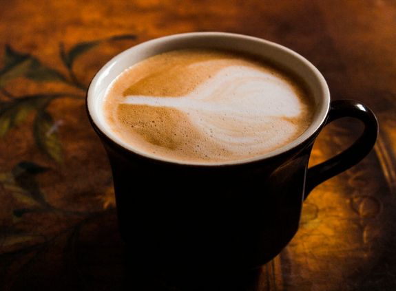 Black Coffee Mug