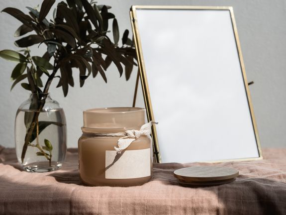 Close-up Photo of a Cosmetic Jar