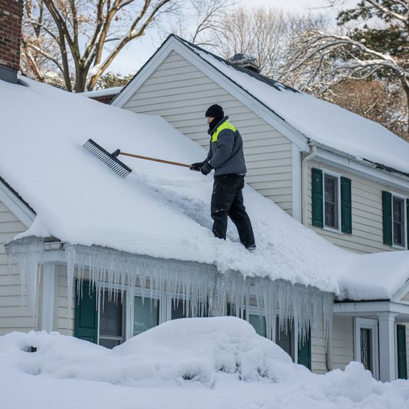 Roof Snow Clearing