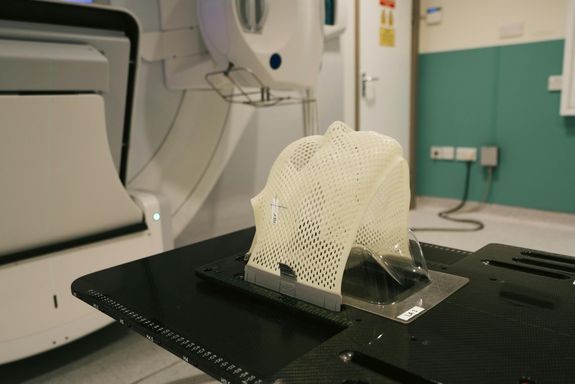 Mask Made in 3D Printer 