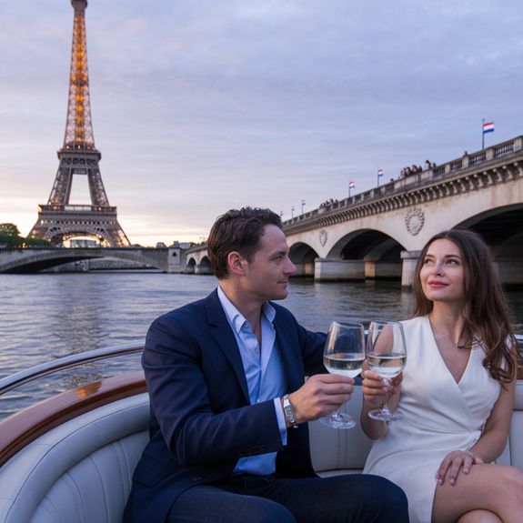 Sunset Cruise on the Seine