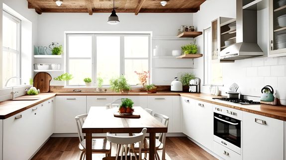 White Wooden Cupboards