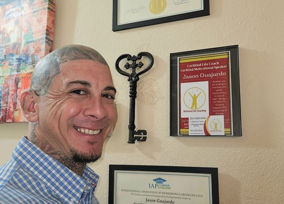 Jason Guajardo, certified life coach and motivational speaker in San Antonio, TX