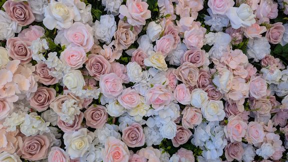 Make Your Event Unforgettable with a Stunning Flower Wall Backdrop