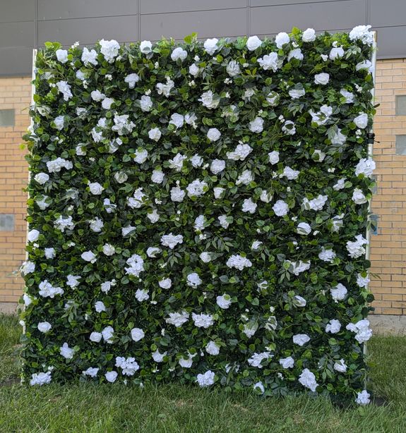 Flower and Greenery Wall Rental