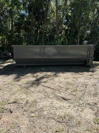 A1 dump trailer/dumpster services  logo