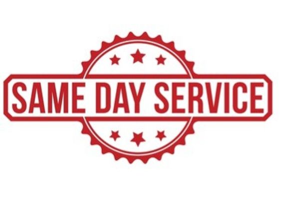 Same Day Service