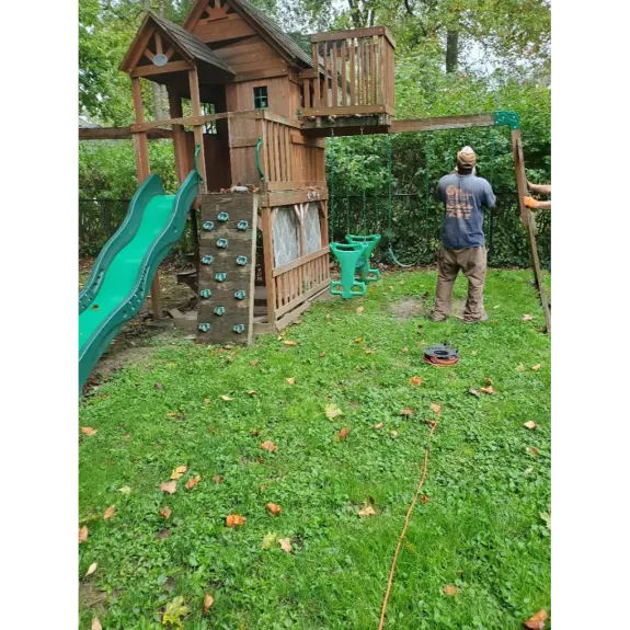 Swingset Demolition & Removal