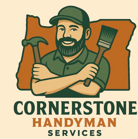 Man Wearing Blue Hard Hat Using Hammer