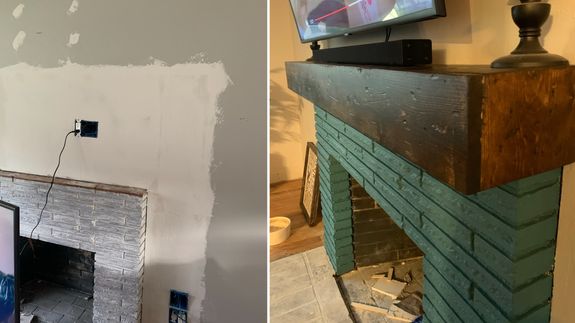 Crop repairman standing with working screwdriver and orange helmet