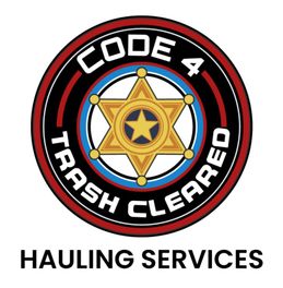 Code 4 Trash Cleared logo