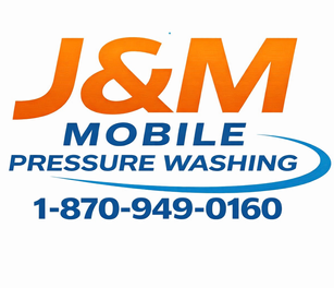 J&M Mobile Pressure washing logo