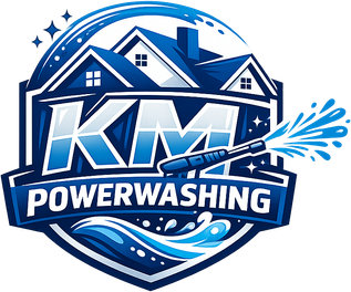 KM Powerwashing logo