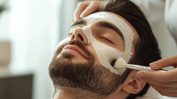 Come experience what makes the Aquarius Men's Facial an luxurious experience for Men.