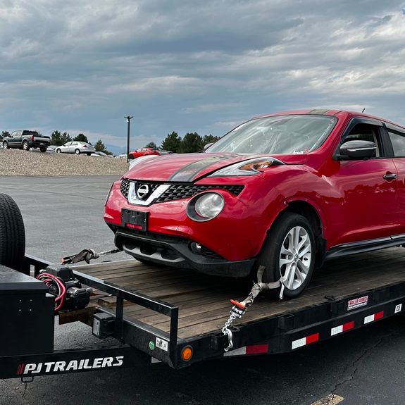 Hitch and Straps Included