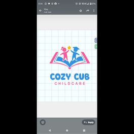 Cozy Cub childcare and education  logo