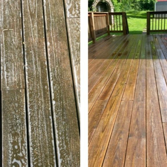 Deck and Patio Washing