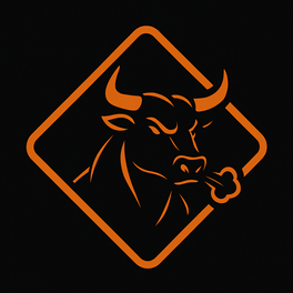 Black Bull Mowing logo
