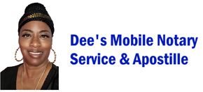 Dee's Mobile Notary Service & Apostille logo