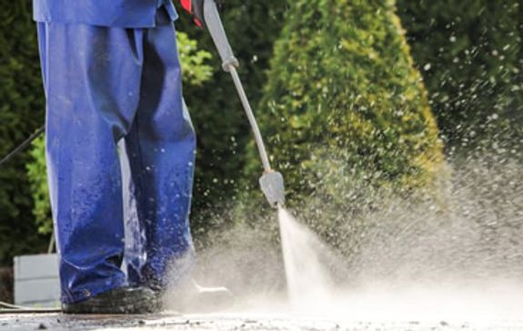 What methods do you use for driveway cleaning?