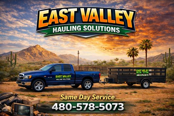 Reliable Junk Removal and Hauling Services in Mesa, AZ & Entire East Valley