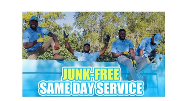 Finally, a junk removal service that clears your space—fast!