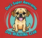 DEC'S SUPER AWESOME DOG WALKING CLUB logo