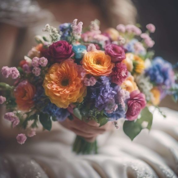 Young woman takes photos in a vibrant forest setting, embracing nature.