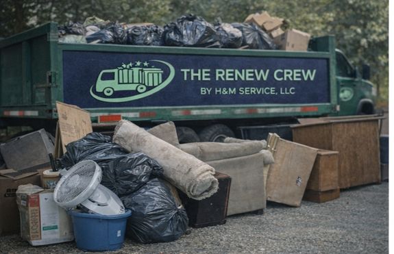 What items do you typically remove during a move-out service?