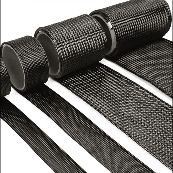 Braided Carbon Fiber Biaxial Sleeves