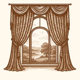 Custom Curtains & Design by Myroslava, LLC logo