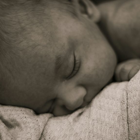 How is the newborn care process managed at night?